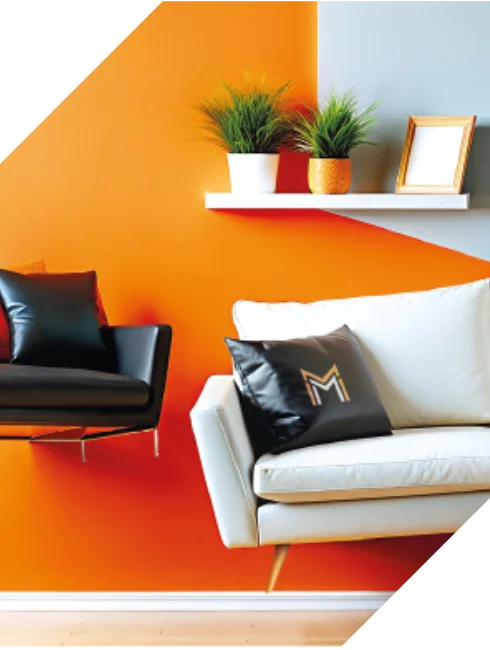 Stylish modern interior for tablet