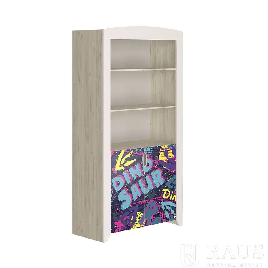 Мебель для детской Буква Дуб крафт белый/Дино (RAU | Интернет магазин Масса Мебель