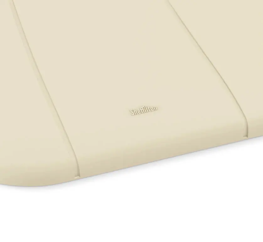 Стол пластиковый квадратный SHT-TU30/TT30 83/83 бежевый/бежевый(SHF) 