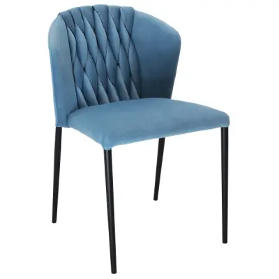 Стул мягкий Кьяра металл/микровелюр Romantika 5 (VIS)