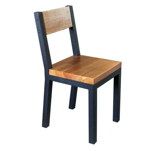 Стул к обеденному столу металл, массив (ARG)