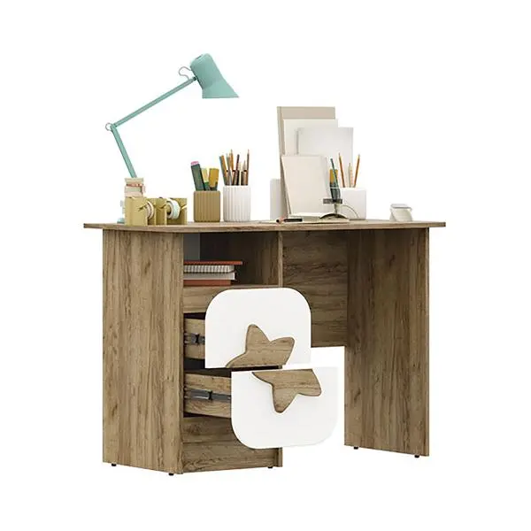 Стол письменный Колибри Крафт Золотой/Белый (RAU)