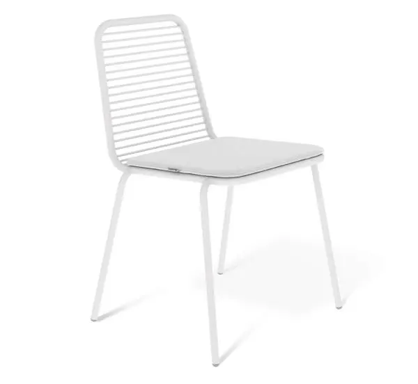 Стул SHT-S153-CN1 белый муар / белый (SHF)