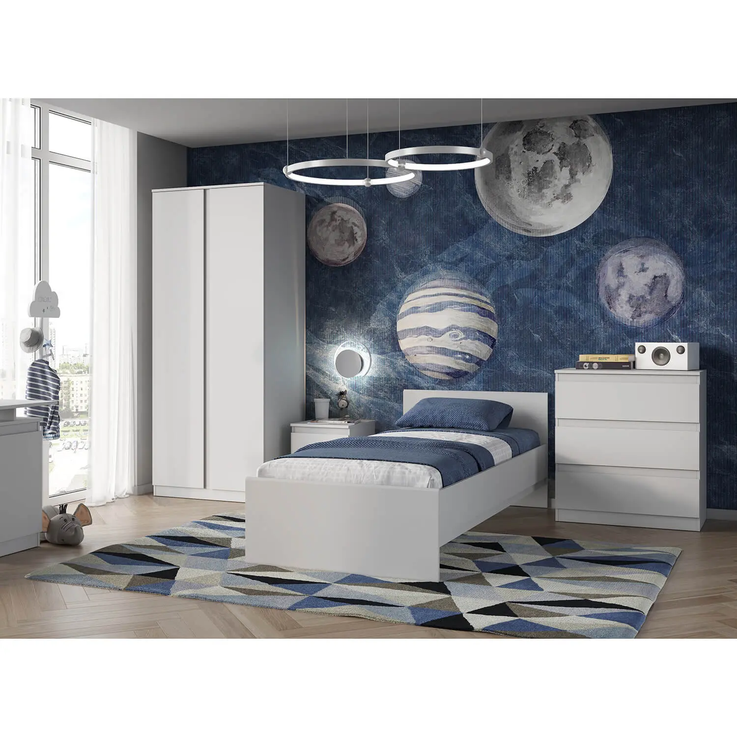 Комод-Т1 STERN белый (NK)