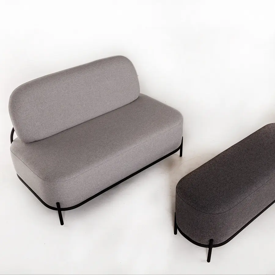 Пуф большой Gawaii темно-серый (RH) | Интернет магазин Масса Мебель