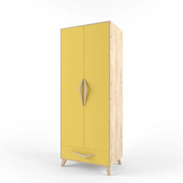 Шкаф двухстворчатый Сан Леон коллекция 2+2 (POP)