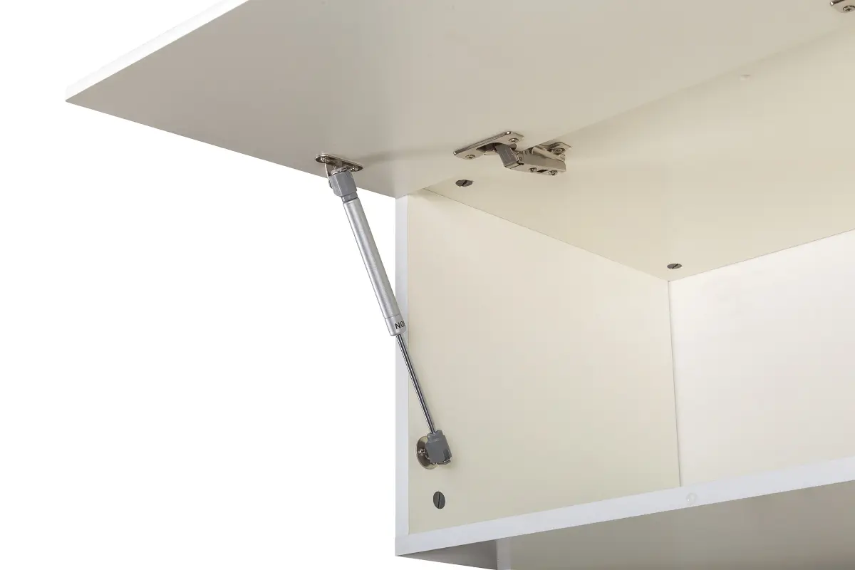 Шкаф навесной Ливерпуль белый ясень ваниль (Mob)