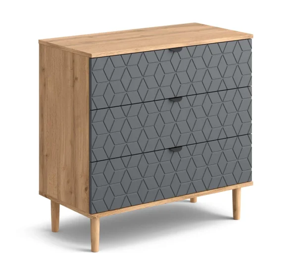 Комод 3 ящика Денвер (MEBG)