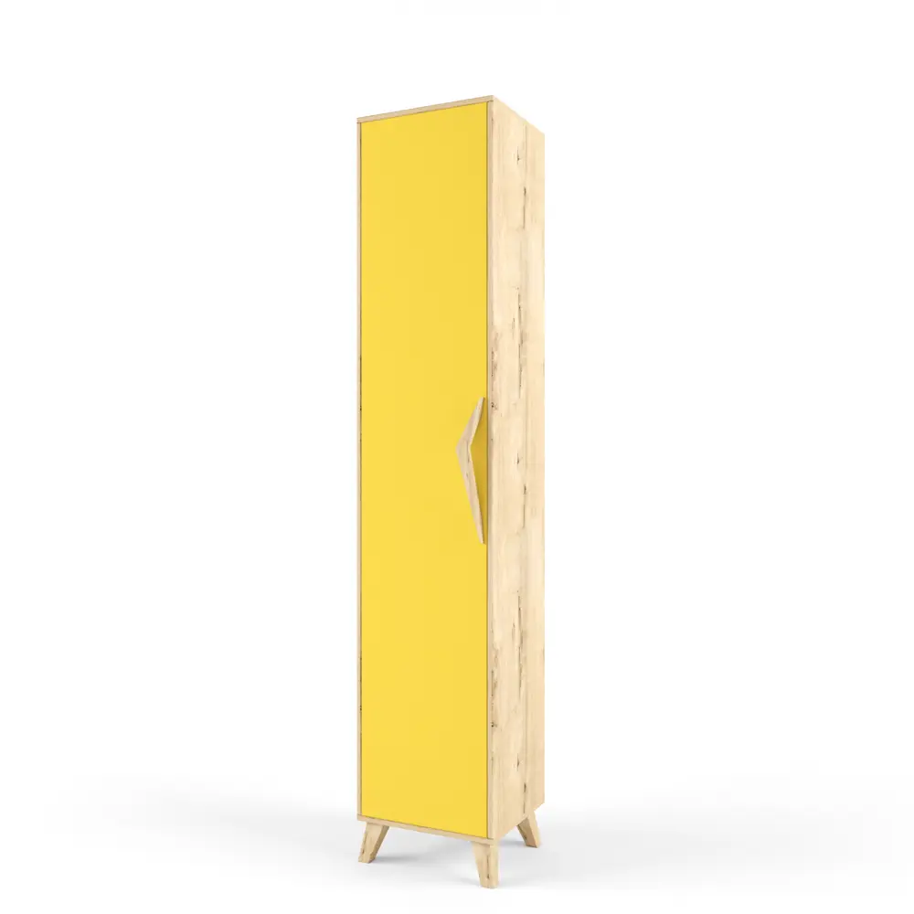 Шкаф-пенал левый/правый Сан Леон коллекция 2+2 (POP)