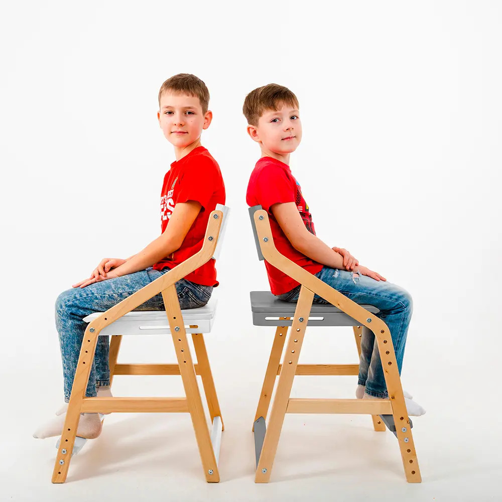 Растущая мебель стул регулируемый Робин Wood (Массив/цвет в ассортименте) POP | Интернет магазин Масса Мебель