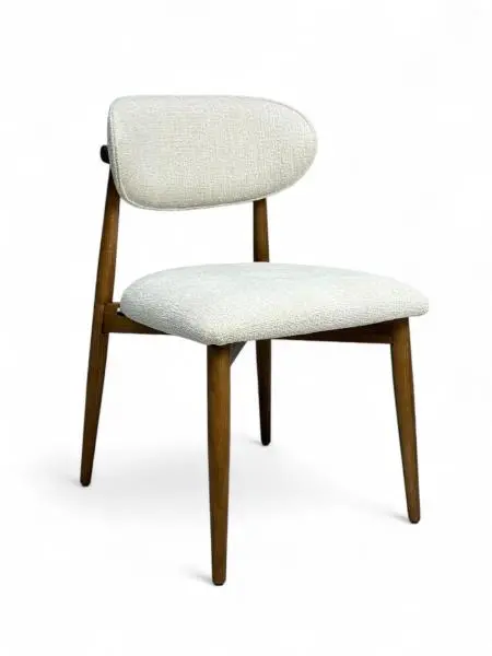 Стул мягкий Клейн Д-3 серый букле-каркас дуб, MASSA