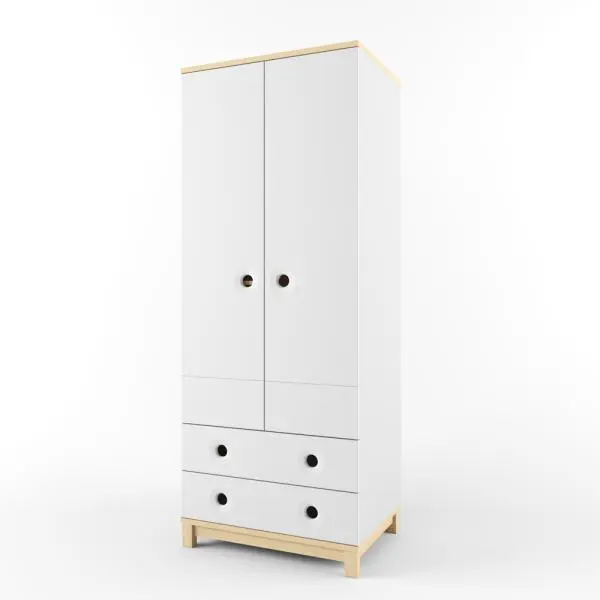 Шкаф двухстворчатый коллекция Робин Wood Лайт (POP) ВЫСТАВОЧНЫЙ ОБРАЗЕЦ