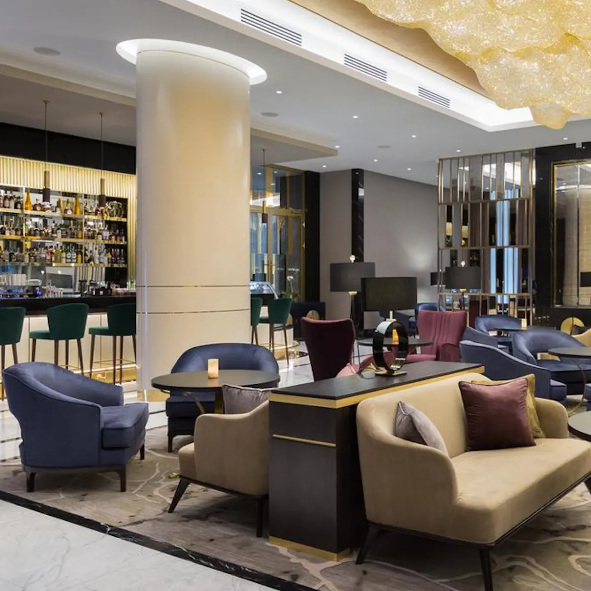 Кресло Бехар массива бука/ткань Bella (MAI)