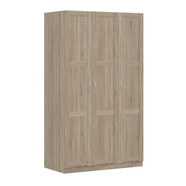 Шкаф трехстворчатый Пегас 3 двери (сборные), сонома (GL)