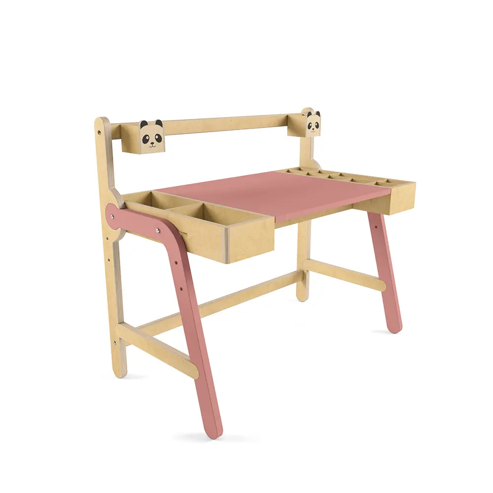 Растущая мебель Комплект Панда комбо розовый (POP) | Интернет магазин Масса Мебель