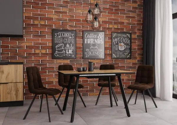 Обеденная группа стол Берген 2/стулья Фред 2 - 4 шт.(STPR)