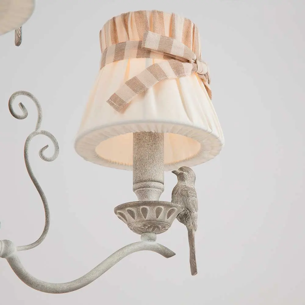 Люстра (3 лампы) Maytoni коллекция Bird ARM013-03-W 