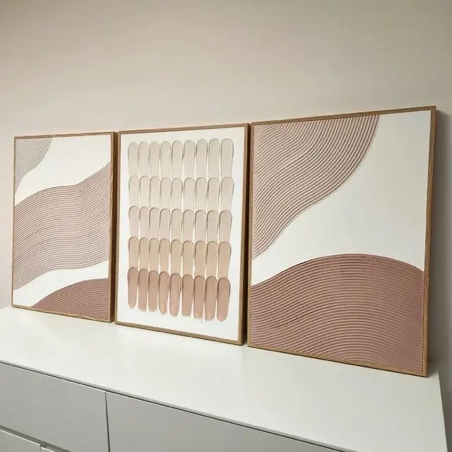 Панно Триптих "Мазки" 3 шт. (TM)