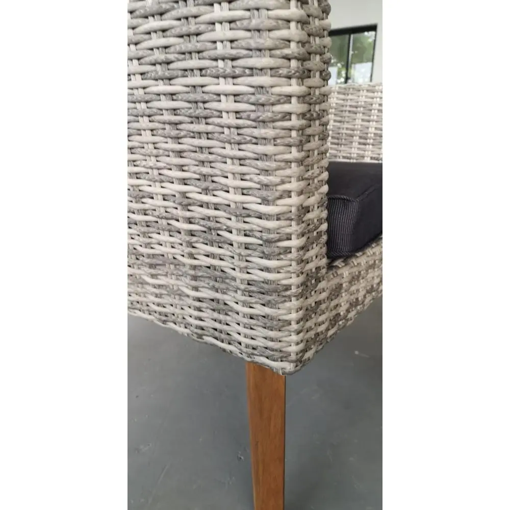 Комплект плетеной садовой мебели AFM-605G Grey (AG) | Интернет магазин Масса Мебель