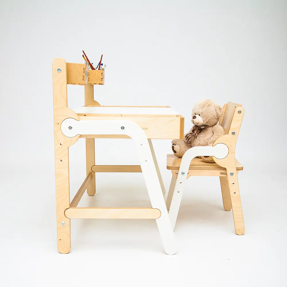 Растущая мебель Комплект Панда комбо серый (POP)