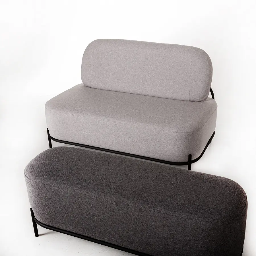 Пуф большой Gawaii темно-серый (RH) | Интернет магазин Масса Мебель