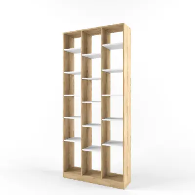 Стеллаж-перегородка Белый коллекция 2+2 (POP)