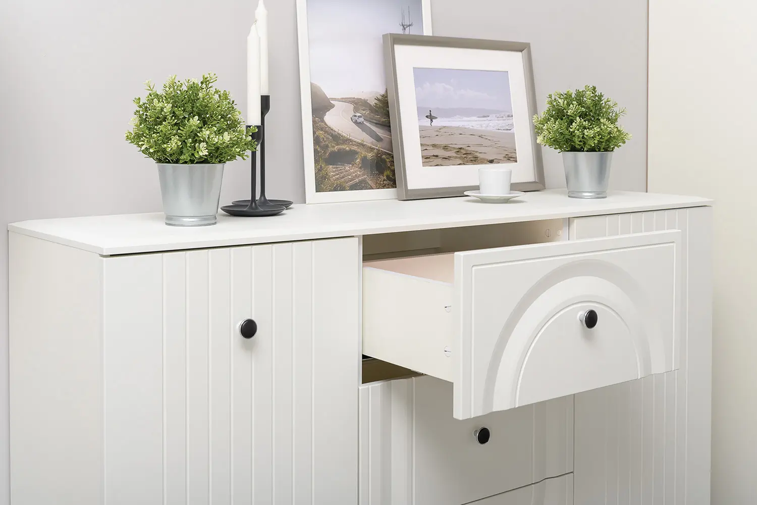 Комод 13.309  Валенсия белый/шагрень (Mob)