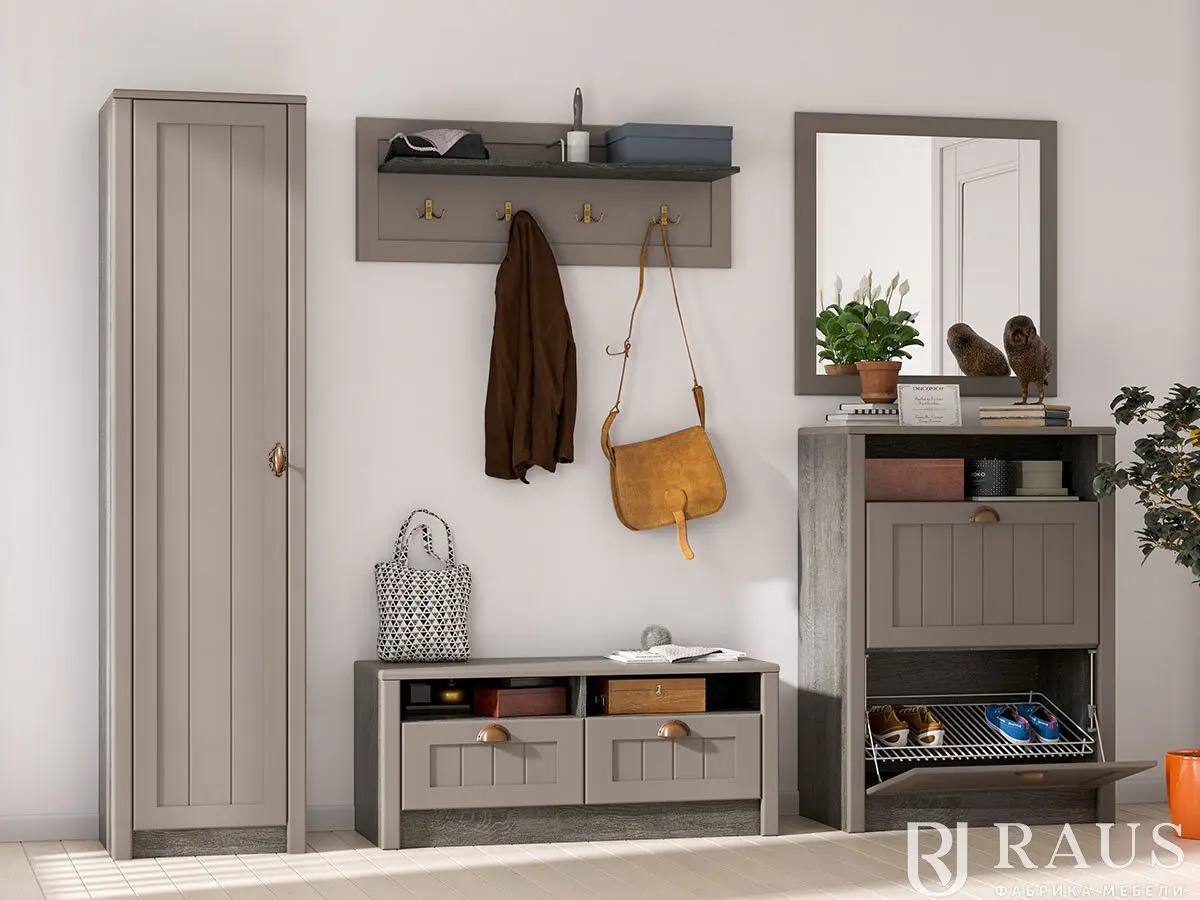 Зеркало настенное Прованс Анкор темный (RAU)