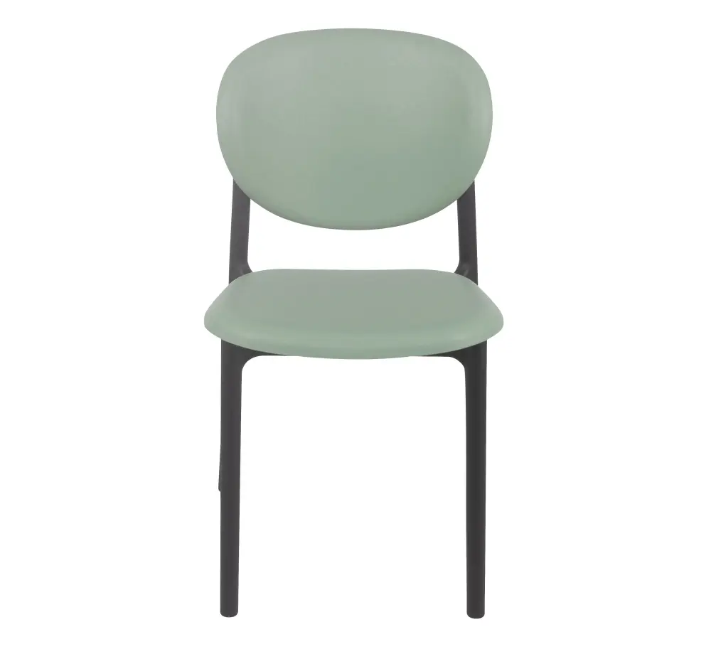 Стул пластиковый SHT-S180 зеленый / черный  (SHF) | Интернет магазин Масса Мебель