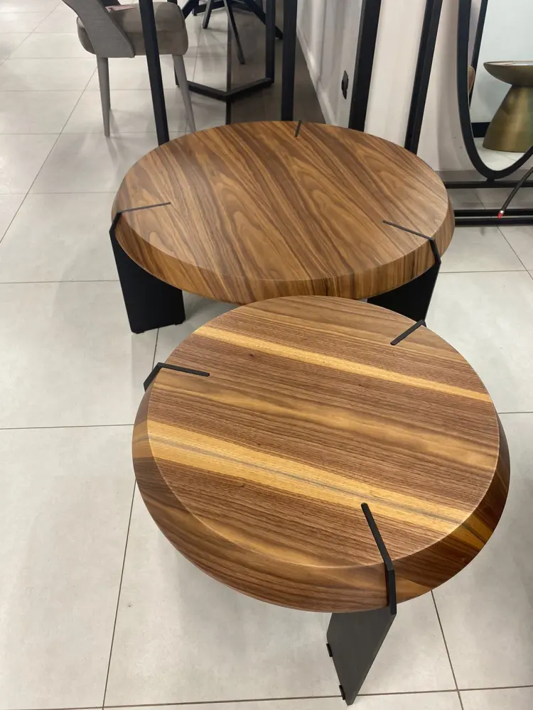 Кофейный столик Larex 581 мдф, металл Турция | Интернет магазин Масса Мебель