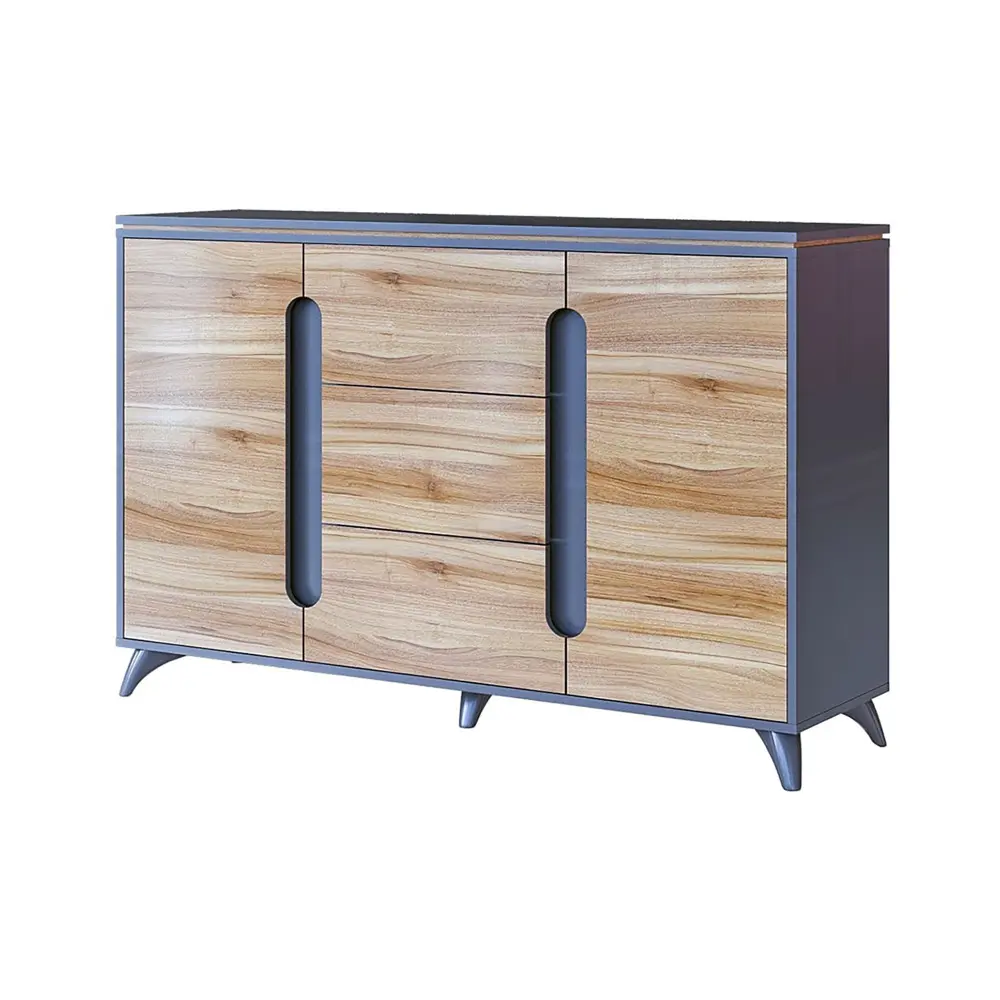 Модульная спальня Сканди Серый графит (CLP) | Интернет магазин Масса Мебель