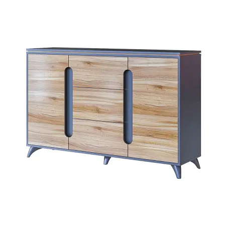 Комплект мебели в гостиную Сканди (серый графит) CLP | Интернет магазин Масса Мебель