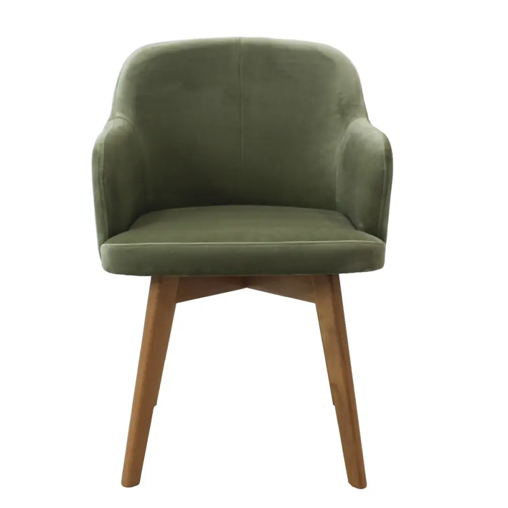 Стул мягкий деревянный Моника AL WOOD (VIS) | Интернет магазин Масса Мебель