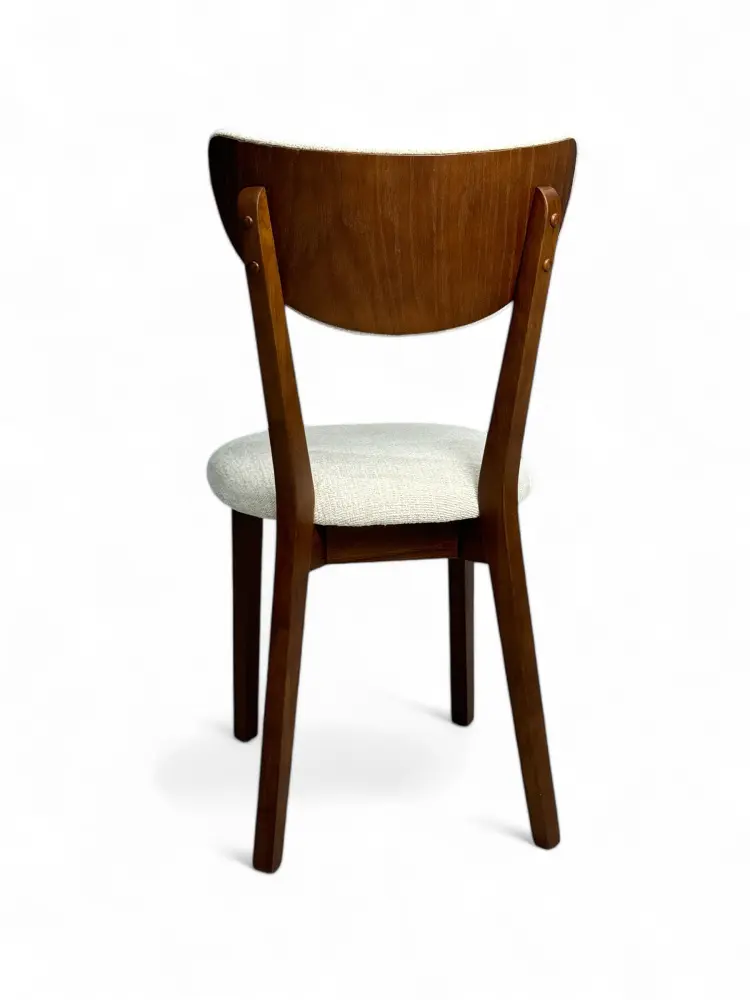 Стул мягкий Форест 07-01 серый букле-каркас бук, MASSA | Интернет магазин Масса Мебель