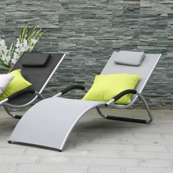 Шезлонг-лежак ГРАЦИЯ MC-3039GC Grey (AG) | Интернет магазин Масса Мебель