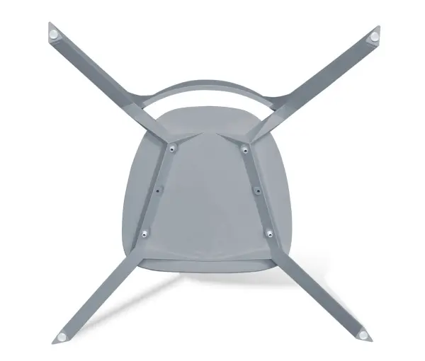 Стул SHT-S111-P пластик серый SHF  | Интернет магазин Масса Мебель