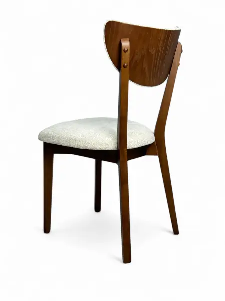 Стул мягкий Форест 07-01 серый букле-каркас бук, MASSA | Интернет магазин Масса Мебель