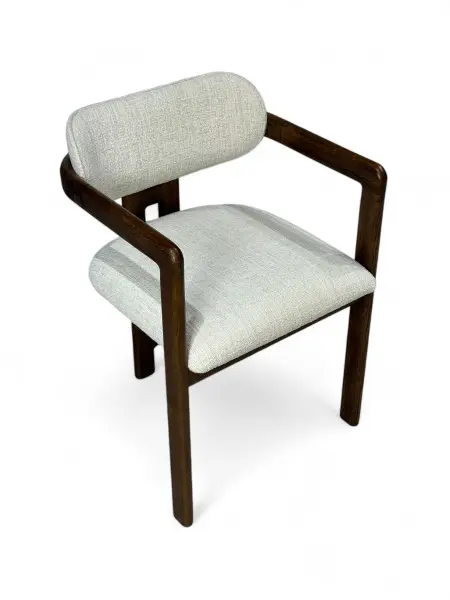 Стул мягкий Ричвуд Д-4 серый букле-каркас дуб, MASSA | Интернет магазин Масса Мебель