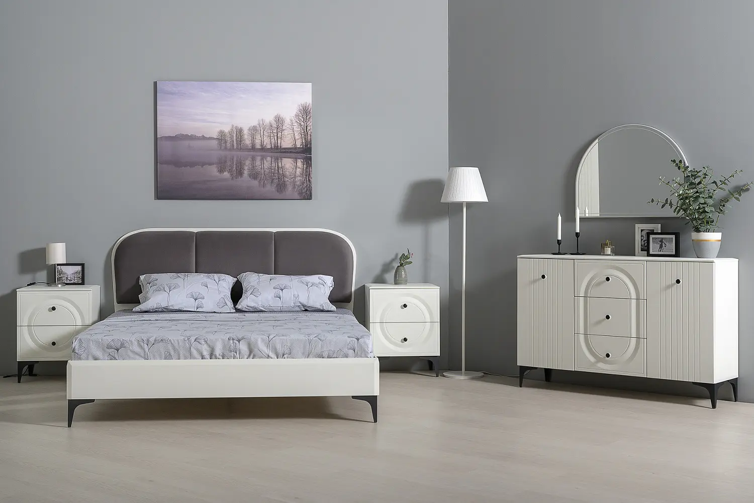 Комод 13.309  Валенсия белый/шагрень (Mob)