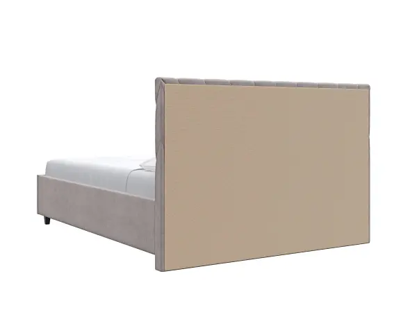 Кровать мягкая двуспальная Роксана 160х200 (MSS) (Коричневый)