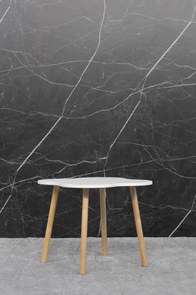 Стол детский "Облако" белый/ дерево(ANT) 