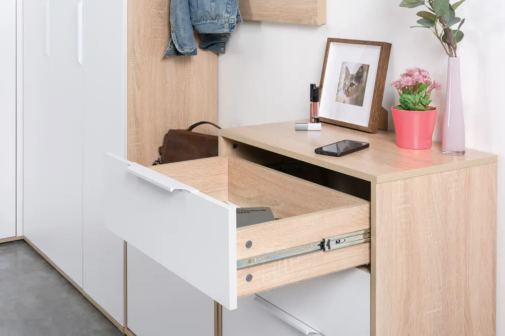 Комод Куба 13.113 N Дуб Сонома/белый премиум (Mob) 