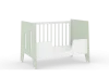 Кроватка-стол Mia белый/шалфей (ANT) 