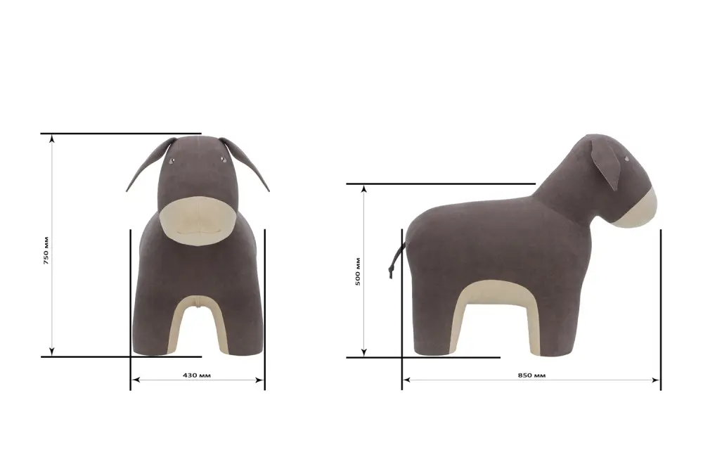 Пуф Ослик (Burro) (IM) 