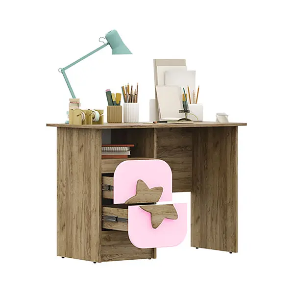 Мебель для детской Колибри (Крафт золотой/Розовый) | Интернет магазин Масса Мебель