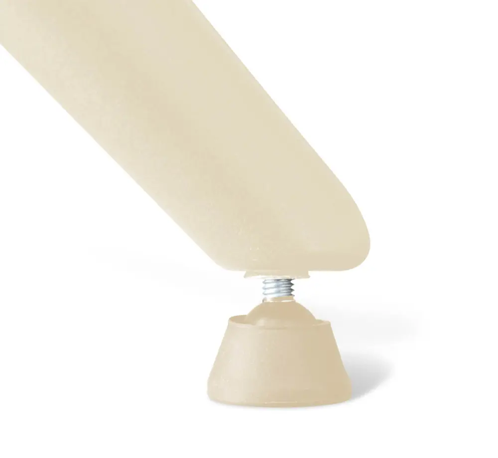 Стол пластиковый квадратный SHT-TU30/TT30 83/83 бежевый/бежевый(SHF) 