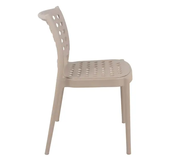 Стул пластиковый SHT-S181 молочный какао (SHF) | Интернет магазин Масса Мебель