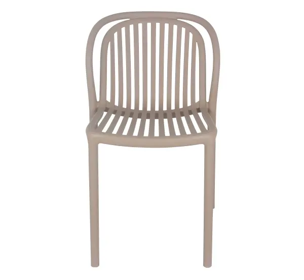 Стул пластиковый  SHT-S182 молочный какао (SHF) | Интернет магазин Масса Мебель