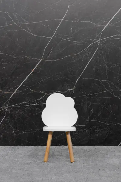Стул "Облако" белый/ дерево ДМ002 (ANT) | Интернет магазин Масса Мебель