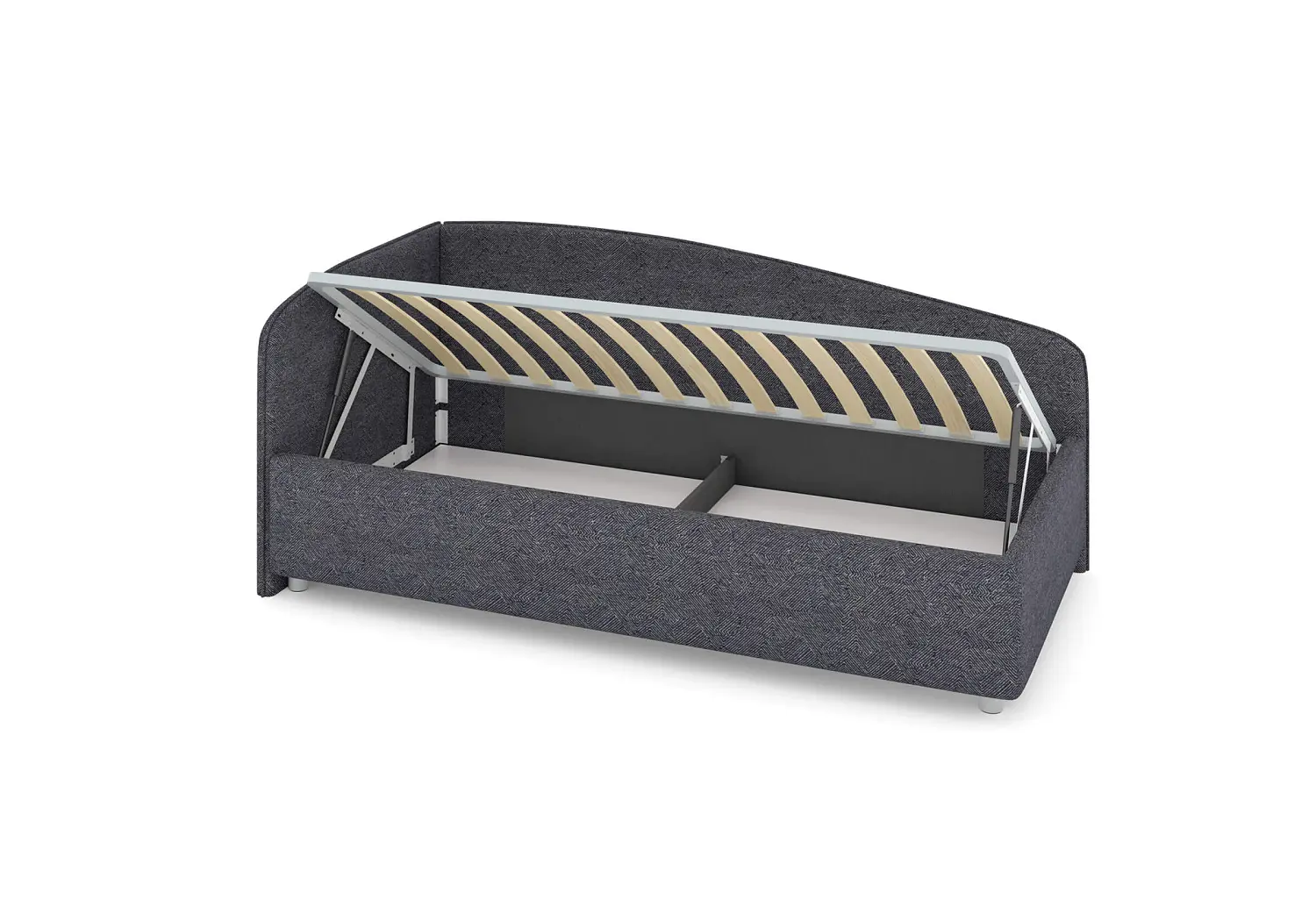 Кровать детская мягкая Paola L,R велюр энигма (SM)